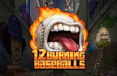12 Burning Baseballs