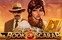 Ruby Stone Book of Scarab