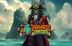 4 Pirate Chests