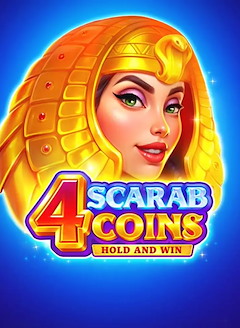 4 Scarab Coins: Hold and Win
