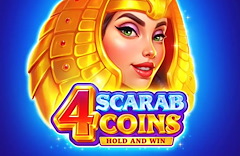 4 Scarab Coins: Hold and Win