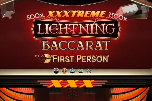 First Person XXXtreme Lightning Baccarat