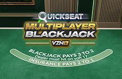 Quick Seat Blackjack VZN