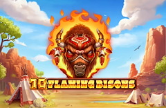 10 Flaming Bisons