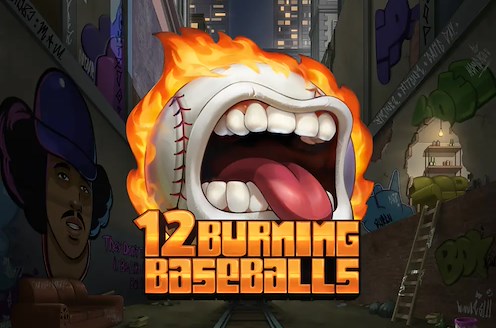12 Burning Baseballs