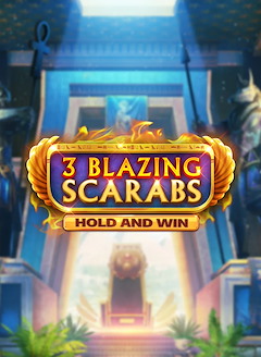 3 Blazing Scarabs Hold and Win