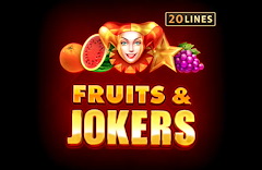 Fruits & Jokers: 20 lines